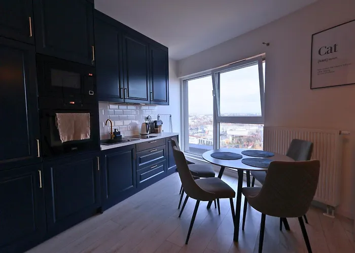 17 Pietro #capitaltower 177b Fv Parking By Okazja Apartment Rzeszow